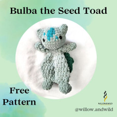 FREE PATTERN Bulba the Seed Toad 🍃