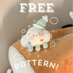 free pattern cloud baby