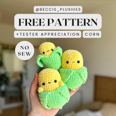 free pattern corn no sew