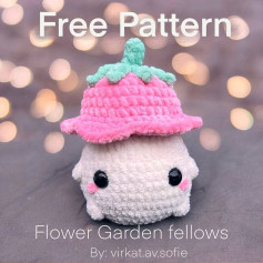 free pattern flower garden fellows