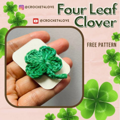 free pattern four leaf clover