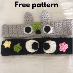 free pattern ghibli headband free pattern