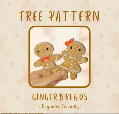 free pattern gingerbreads