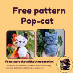 free pattern pop cat