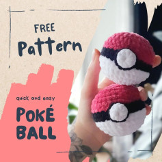 free pattern quick and easy poke ball