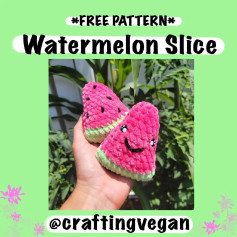 free pattern watermelon slice