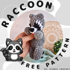 ✨FREE RACCOON PATTERN✨