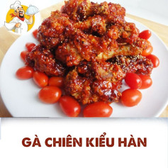 Gà chiên kiểu hàn