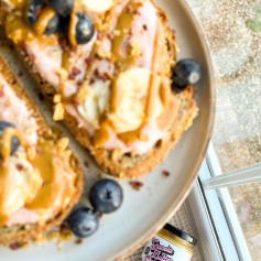 Granola Butter Toasts ⭐️ (vegan)