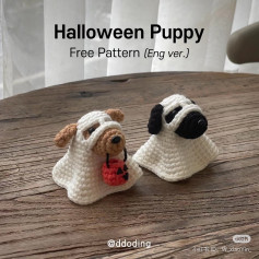 halloween puppy free pattern