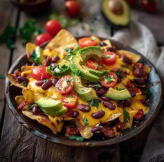 High Protein Potato Nachos