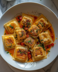 Home-Made Vegan Ravioli🍝