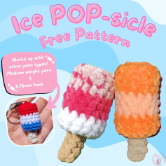 Ice POP sicle free pattern