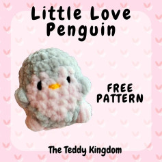 little love penguin free pattern