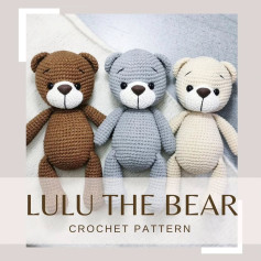 lulu the bear crochet pattern