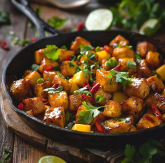 Mango Habanero Tofu