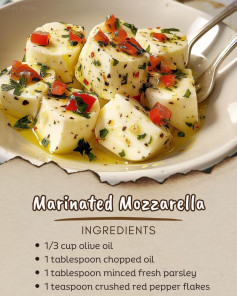 🧀 Marinated Mozzarella 🧀