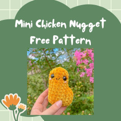 mini chicken nugget free pattern