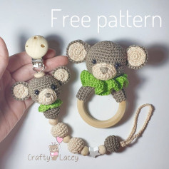 monkey rattle crochet pattern