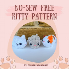 no sew free kitty pattern