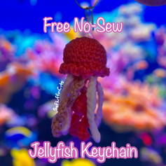 No-Sew Jellyfish Keychain 🪼