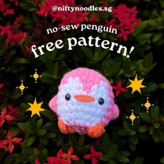 no sew penguin pattern