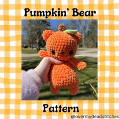 pumpkin bear pattern