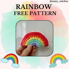 rainbow free pattern