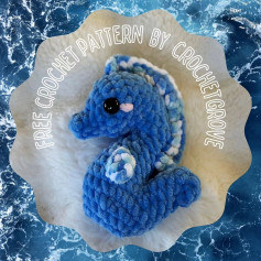 small seahorse crochet pattern