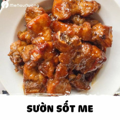 SƯỜN SỐT ME CHUA NGỌT