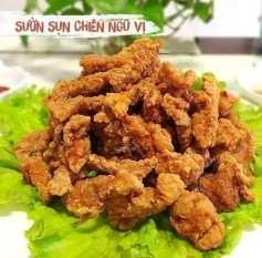 Sườn sụn chiên ngũ vị