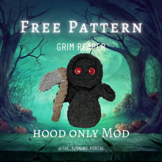 This is a Mod Pattern for my Grim Reaper Pattern!