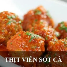 THỊT VIÊN SỐT CÀ