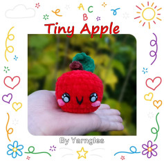 Tiny Apple free crochet pattern