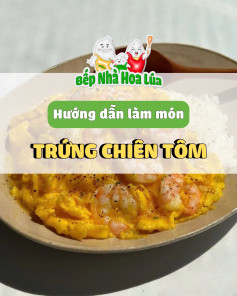 TRỨNG CHIÊN TÔM