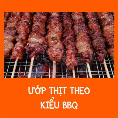 Ướp thịt heo kiểu bbq