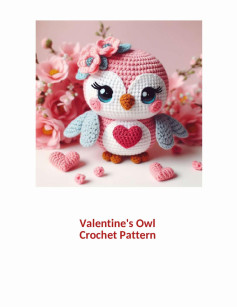 valentines owl crochet pattern