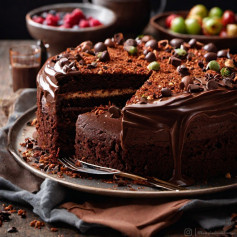 Vegan chocolate cake