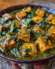 Vegan Palak Tofu