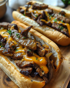 Vegan Philly Cheese Steaks🌱🥖