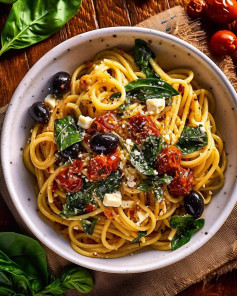 Vegan Spaghetti Aglio e Olio🍝