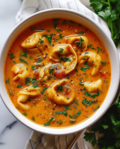 Vegan Tortellini Soup