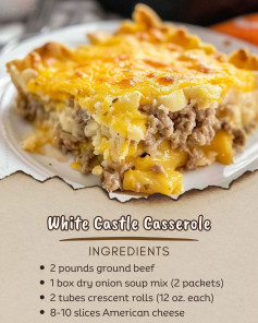 🍔 White Castle Casserole 🍔