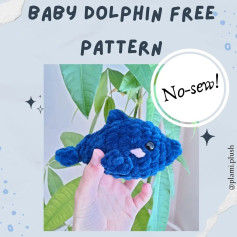 baby dolphin free pattern