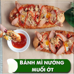 BÁNH MÌ NƯỚNG MUỐI ỚT