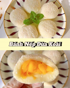 Bánh Nếp Dừa Xoài