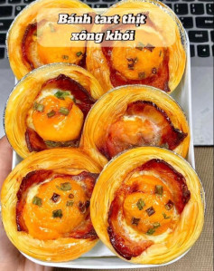 Bánh tart thịt xông khói