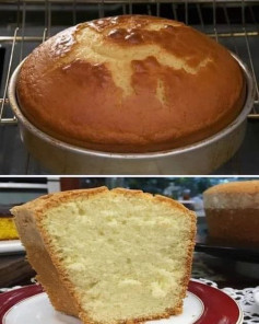 BOLO DE ÁGUA(com cobertura opcional)