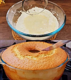 🍰 Bolo de Trigo Fofinho 🌾🍰😋