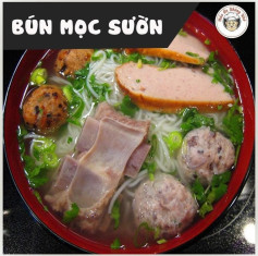 bún mọc sườn